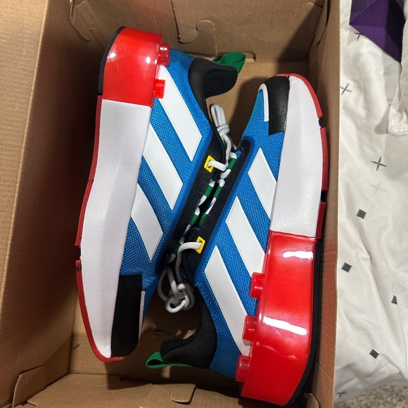 Lego Kids Blue and Red Sneakers adidas